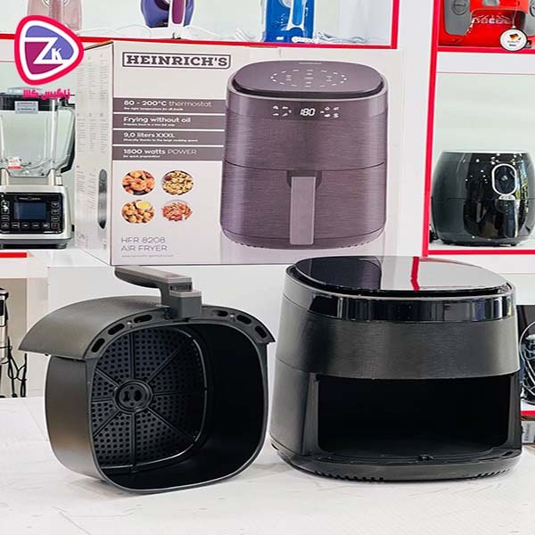 سرخ کن رژیمی 9 لیتر هنریچ مدل HFR-8208