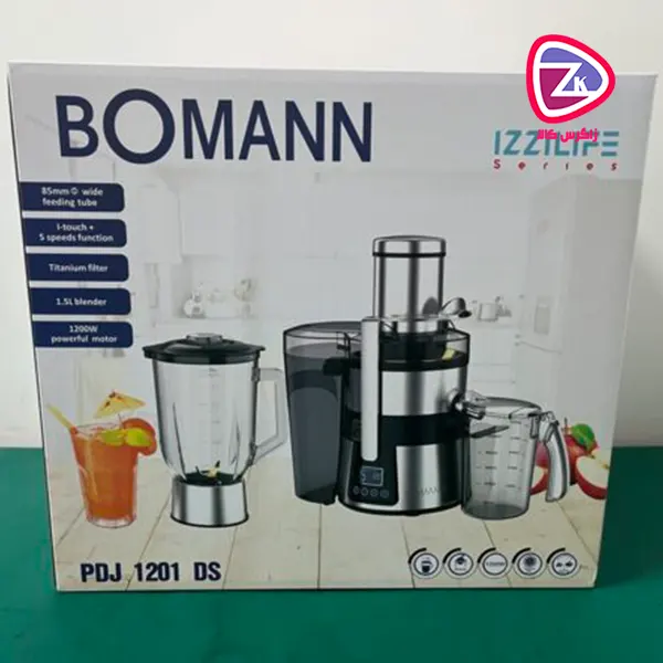 آبمیوه گیری دوکاره حرفه ای ب PDJ 1201 DS