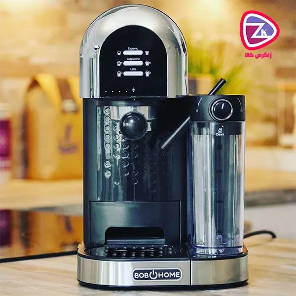 برسی ویژگی های اسپرسوساز باب هوم BOB HOME Lattessa