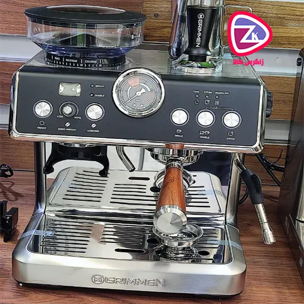 اسپرسو ساز نیمه صنعتی گریمن آسیاب دار مدل GR_EM505