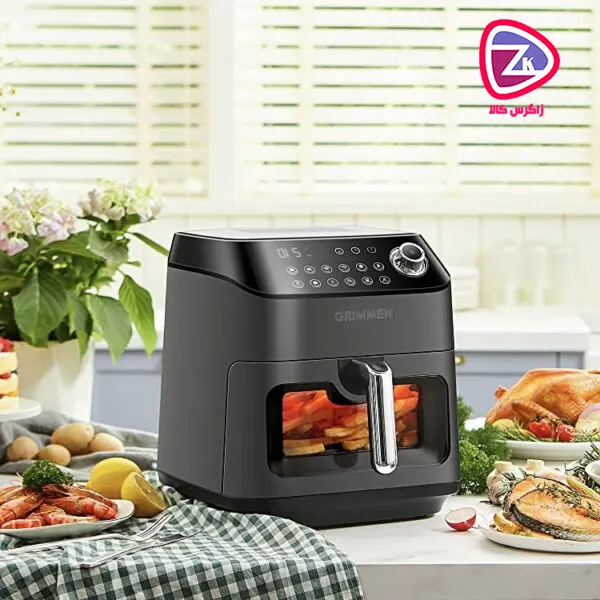 سرخکن بدون روغن لمسی گریمن ۶ لیتر مدل GR-AF575