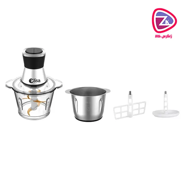 خردکن ۳ لیتر سوپر کاسا مدل Casa-8501 ترکیب قدرت و کارایی برای آشپزی آسان