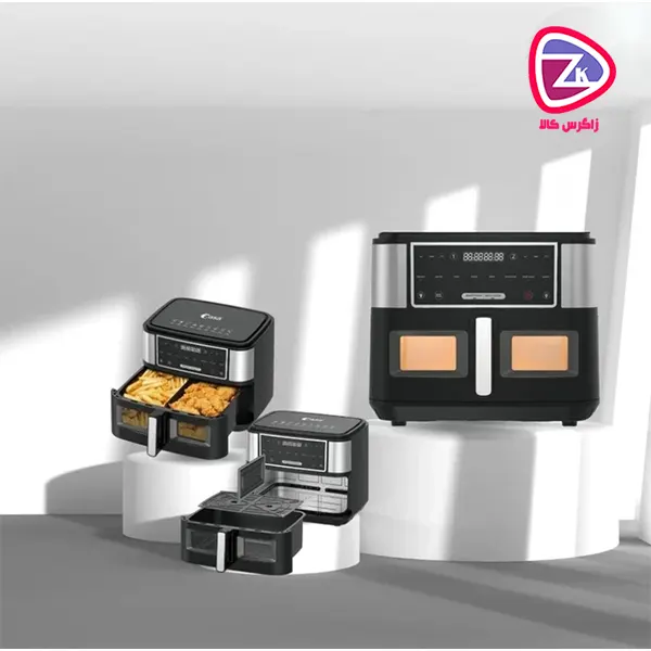 سرخ کن دوقلو بدون روغن سوپر کاسا CA112 Super Casa