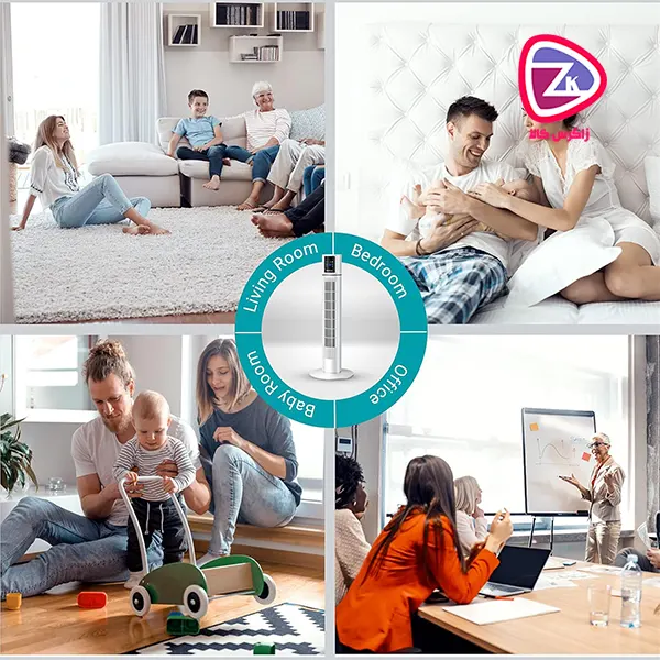 اینچی با نمایشگر LED کنترل از راه دور + تایمر ۸ ساعته