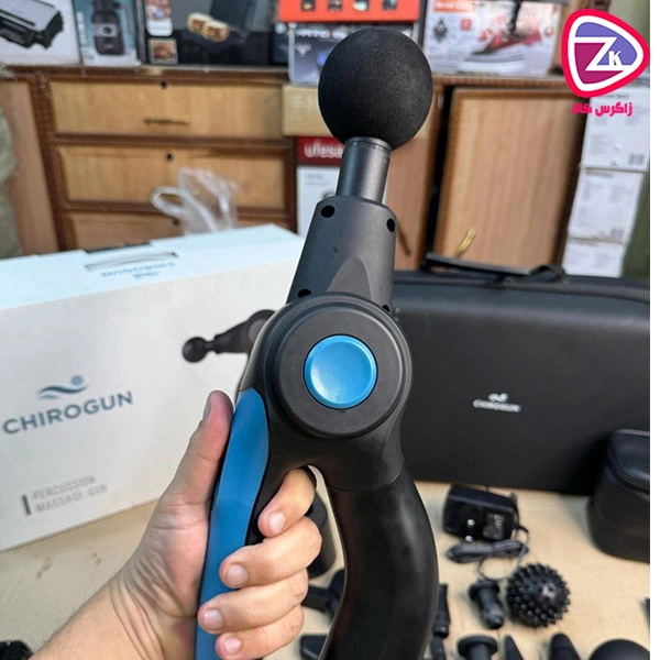 فواید استفاده از ماساژور تفنگی Chirogun 17 Heads