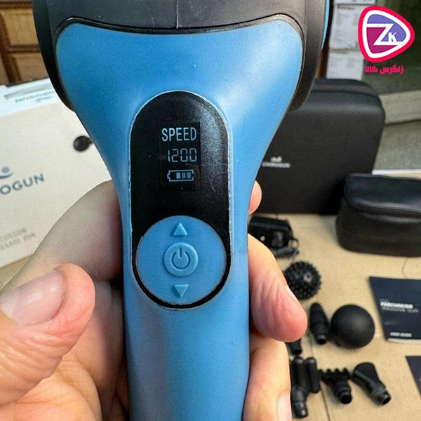 نحوه استفاده صحیح از ماساژور تفنگی Chirogun 17 Heads