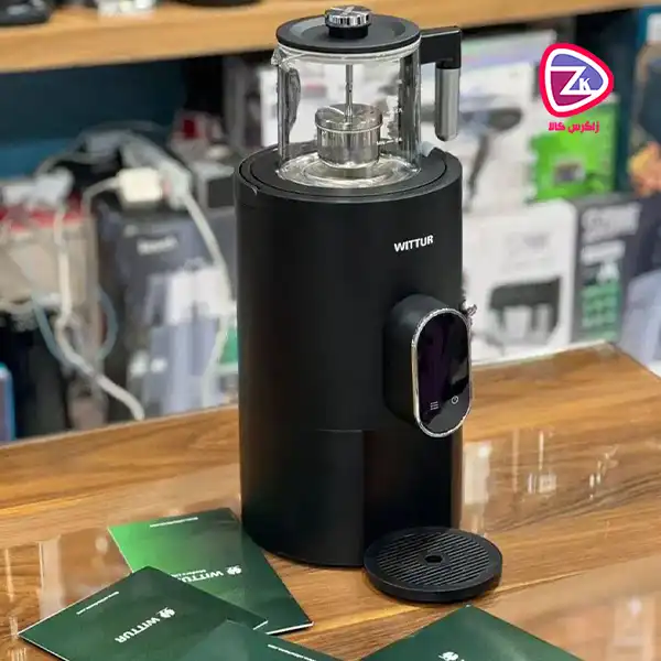 سماور برقی ویتور مدل WR-S8000 انتخابی هوشمند برای تهیه چای و نوشیدنی‌های گرم